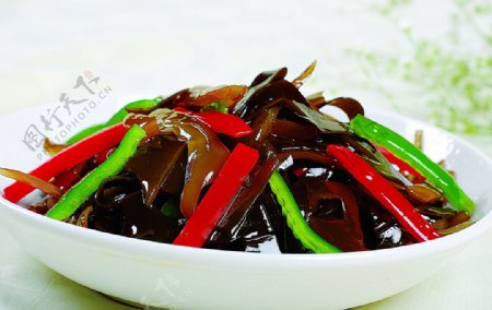 豫菜泡椒海白菜图片