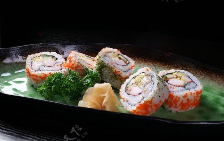 寿司花卷寿司图片