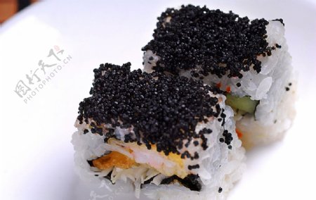 日韩料理富贵虾卷图片