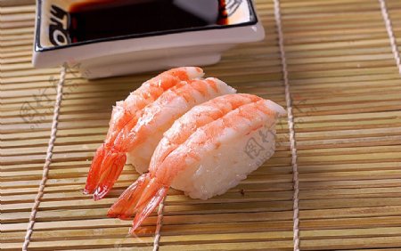 寿司类虾握寿司图片