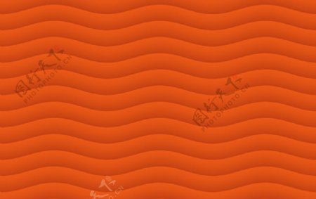 橙色波纹图片